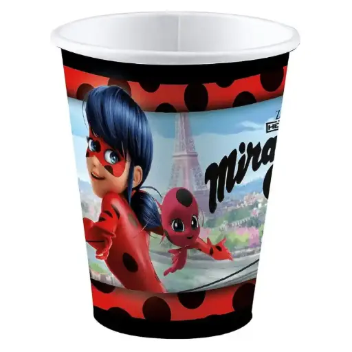 [9902874-66] Miraculous Paper Cups 8pcs