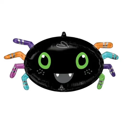 [4315901] Halloween Spider Standard Shape Balloon 18in