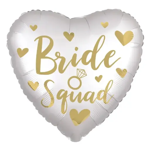 [4175001] Bride Squad Satin Foil Balloon 18in