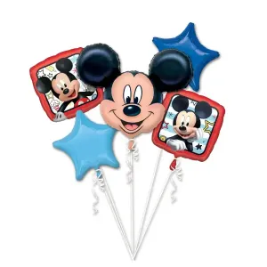 [3622601] Mickey Roadster Racers Balloon Bouquet 5pcs