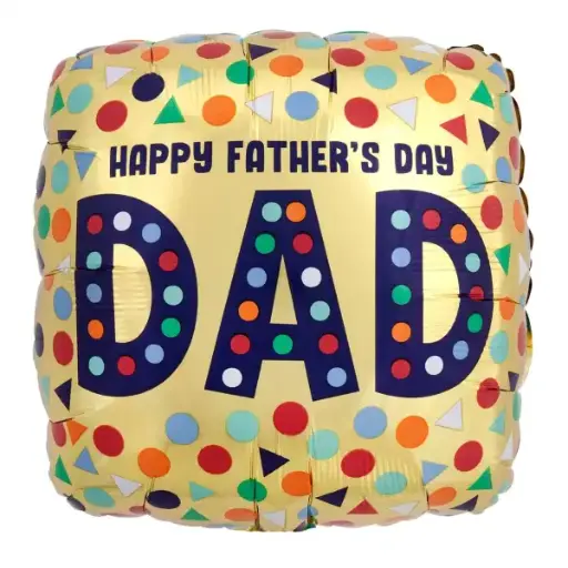 [4095001] Happy Fathers Day Dad Balloon 18in