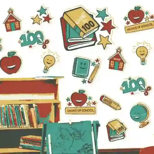 [00055970/190642] 100th Day Of School Cutouts 30 pcs