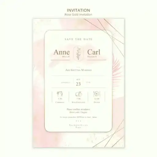 [34386] Digital Invitation Card (Softcopy)