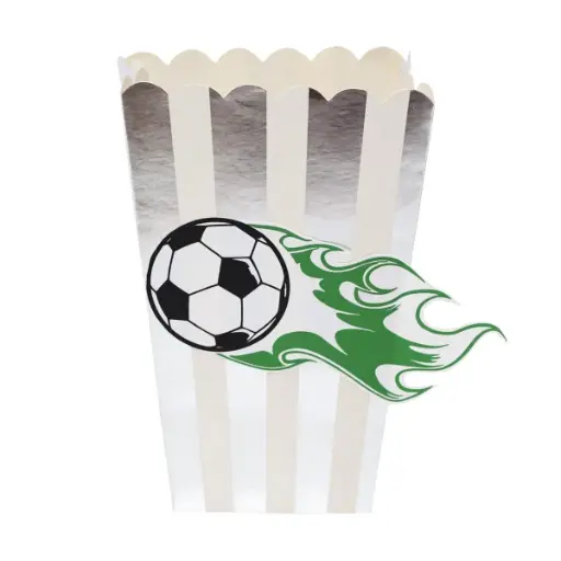 [34396] Popcorn Cups With Customised Labels 5cm x 5cm 