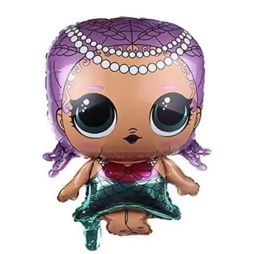 [C-090 / 094] LOL Doll Theme Foil Balloons