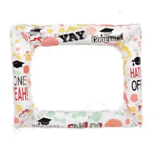 [100000013513/H-101] Graduation Selfie Frame Foil Balloon