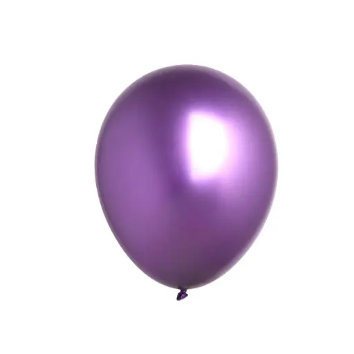 [29289] Purple Chrome Latex Balloons 11in 1pcs – Helium Inflated