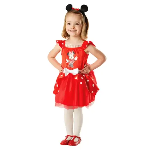 [300055/300056] Red Minnie Ballerina Costume