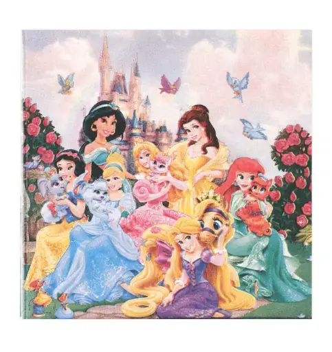 [56012] Disney Princess Party Paper Napkins – 20 Pcs