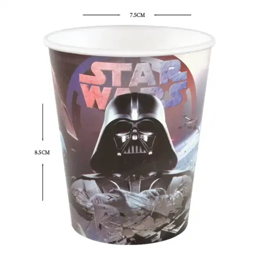 [56101] Star Wars Party Paper Cups – Darth Vader Theme -10 pcs