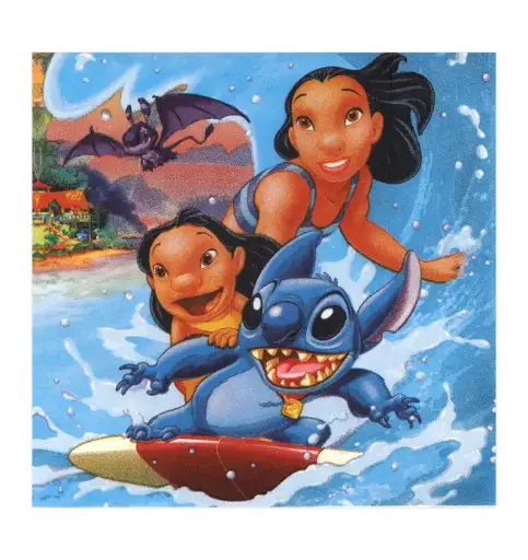[56134] Lilo & Stitch Party Paper Napkins – 20 Pcs