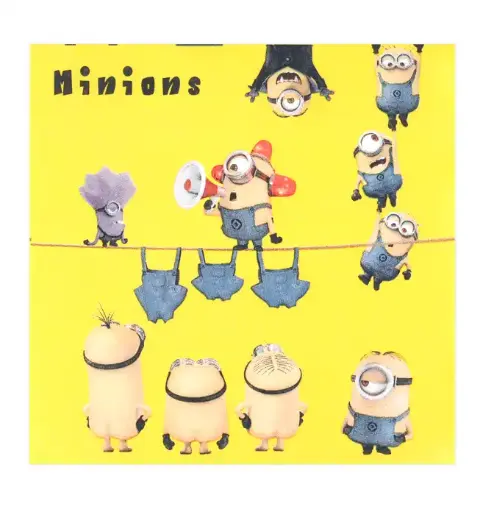 [56156] Minions Party Paper Napkins - 20 pcs