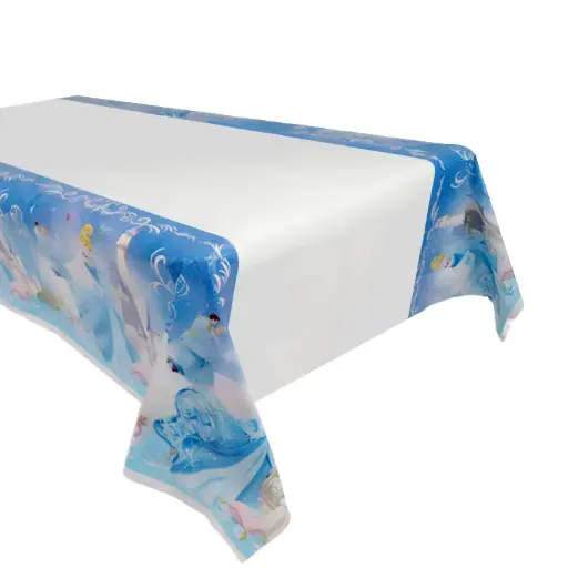 [56005] Cinderella Theme Table Cover 108×180cm