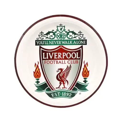 [56302] Liverpool Party Plates – 7 Inch, 8