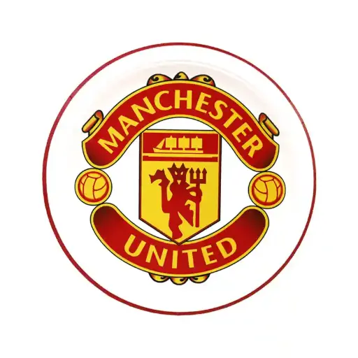 [56318] Manchester United Party Plates – 7 Inch, 8 Pcs