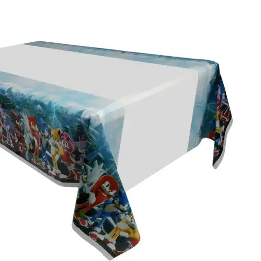 [56089] Sonic Theme Table Cover 108×180cm