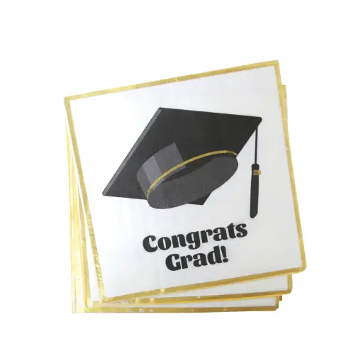 [56709] Graduation Napkins-16pcs