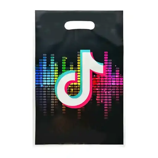 [56724] TikTok Goodie Bag Plastic Gift Bag 25x16cm