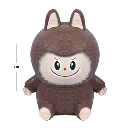 [00057442] Labubu Squeeze Toy - Brown