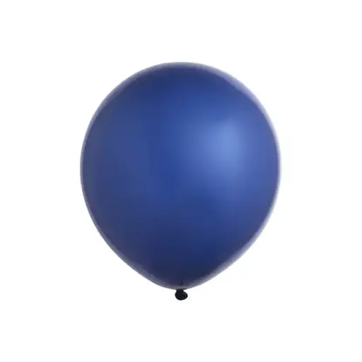Marine-Blue Latex Balloon 11in – Helium Inflated