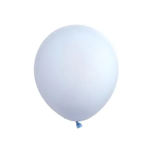 Pastel-Blue Latex Balloon 11in – Helium Inflated