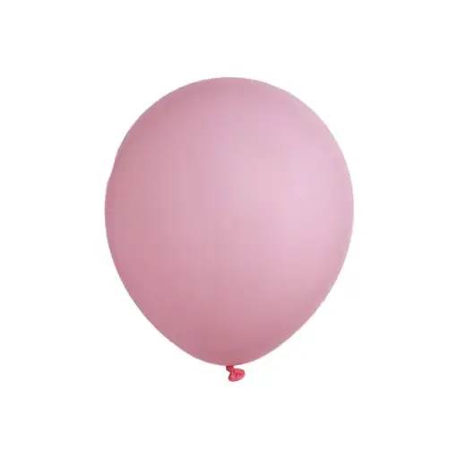 Pastel-Pink Latex Balloon 11 in 1 pc – Helium Inflated