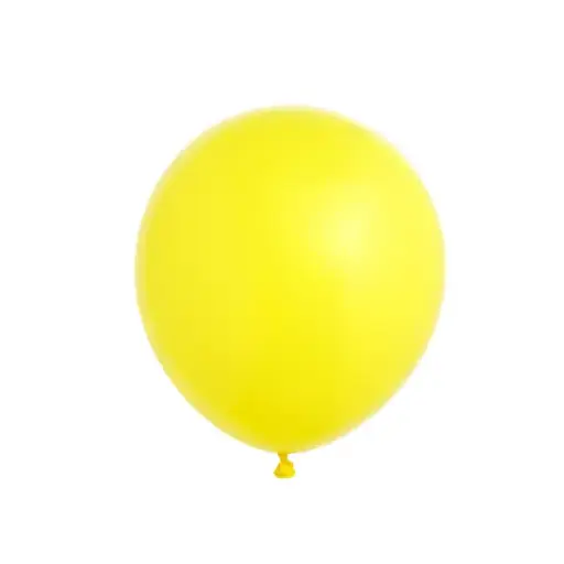 Yellow Latex Balloon 11in – Helium Inflated