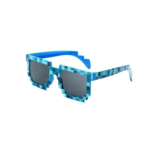 [00057649] Minecraft's Eyeglass - Blue
