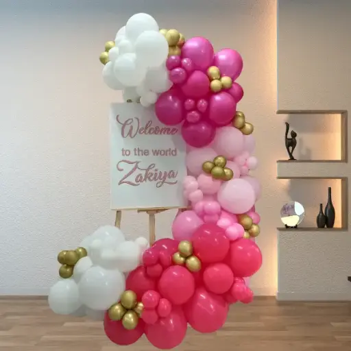 Baby Shower Balloon Arch Display