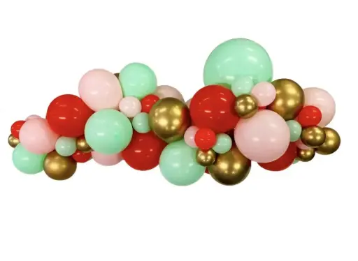 Peppermint Organic Balloon Garland - 1 m