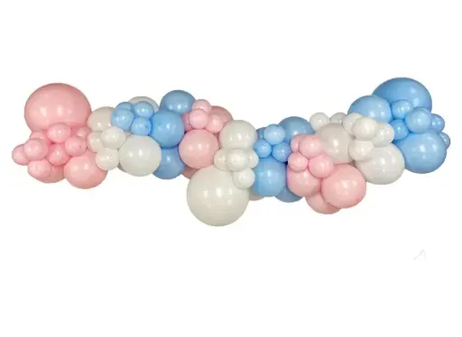 Baby Shower Organic Balloon Garland - 1 m