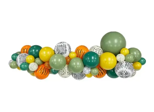 Wild Safari Organic Balloon Garland - 1 m