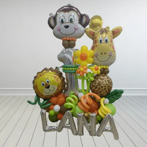 Jungle Safari Balloon Sculpture for Kids