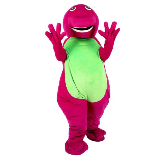 Barney Mascot Costume for Hire | Mascot Rentals