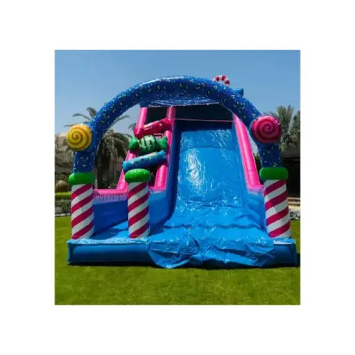 Candy Inflatable Slide – 8x5x8m