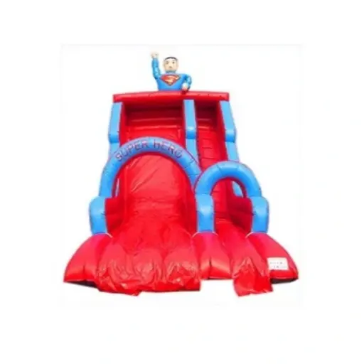 Superhero Inflatable Slide – 8x5x7m