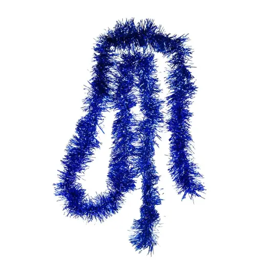 Blue Foil Garland - Thin