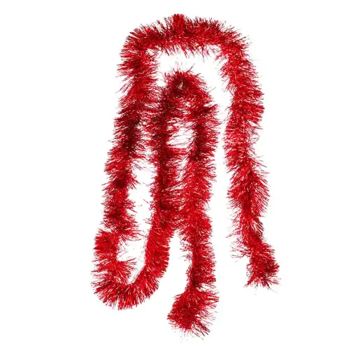 Red Foil Garland - Thin