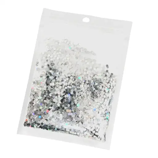 Small Purple Metallic Confetti – Fine Hexagon Party Table Scatter (1 Pack)