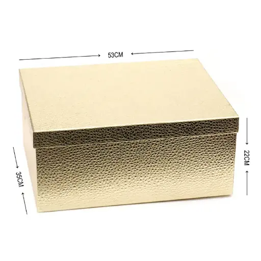Golden Colour Gift Packing/Nesting Box with Lid – Small to XXL Sizes