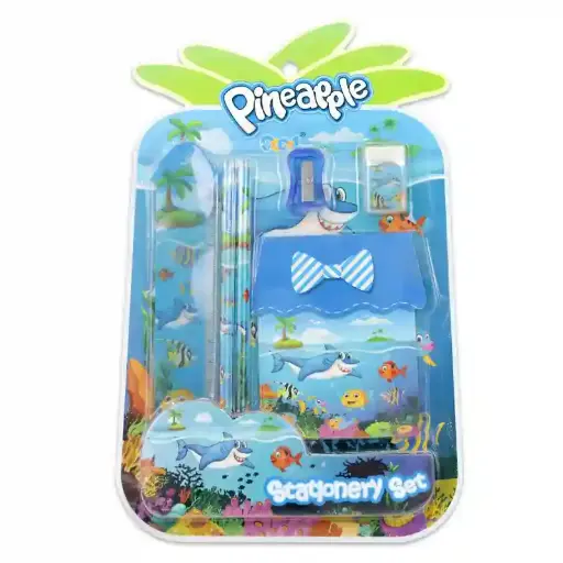 Pineapple Ocean Theme Stationery Set