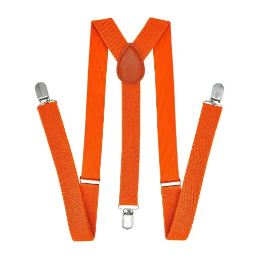 Adult Fashion Suspenders – Orange