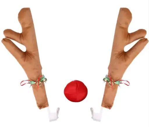 [00058111]  Car Reindeer Antlers and Nose 