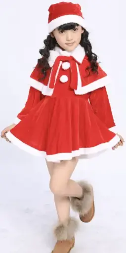 Christmas Santa Girl Costume