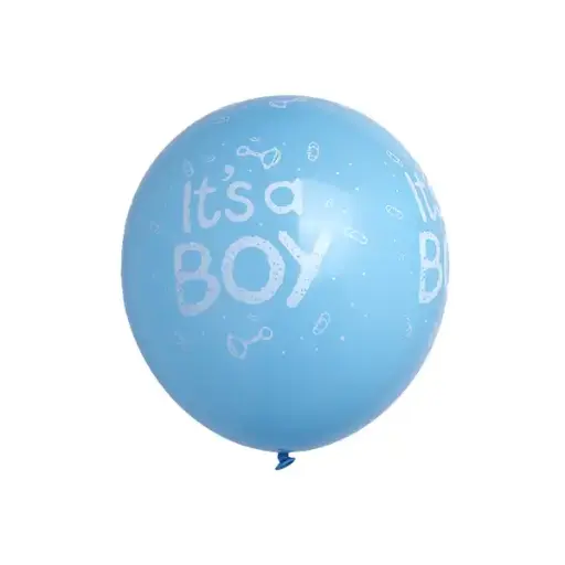 Its A Boy Printed Latex Balloon Blue – 11in