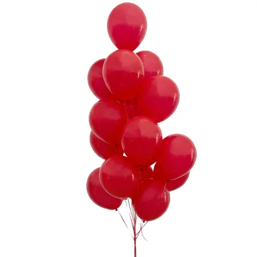 Red Latex Balloon Bouquet Party Decoration