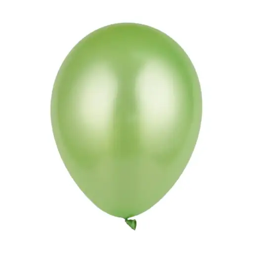 Kiwi Chrome Latex Balloons 11in 1pcs – Helium Inflated