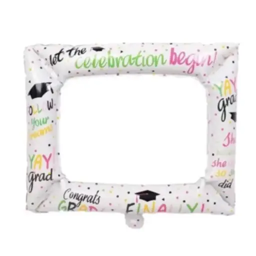 Graduation Selfie Frame Foil Balloon