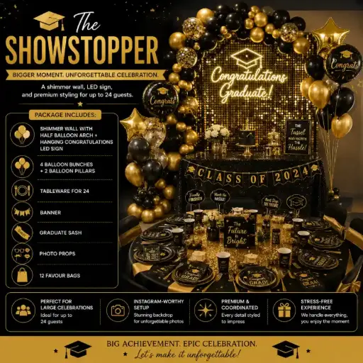 [00058886] Graduation Packages-The Showstopper