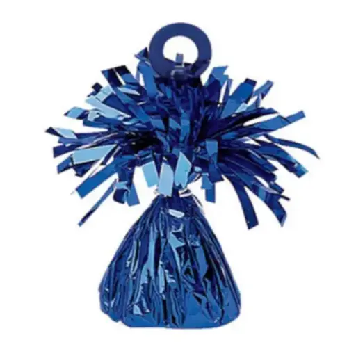 Blue Foil Balloon Weight